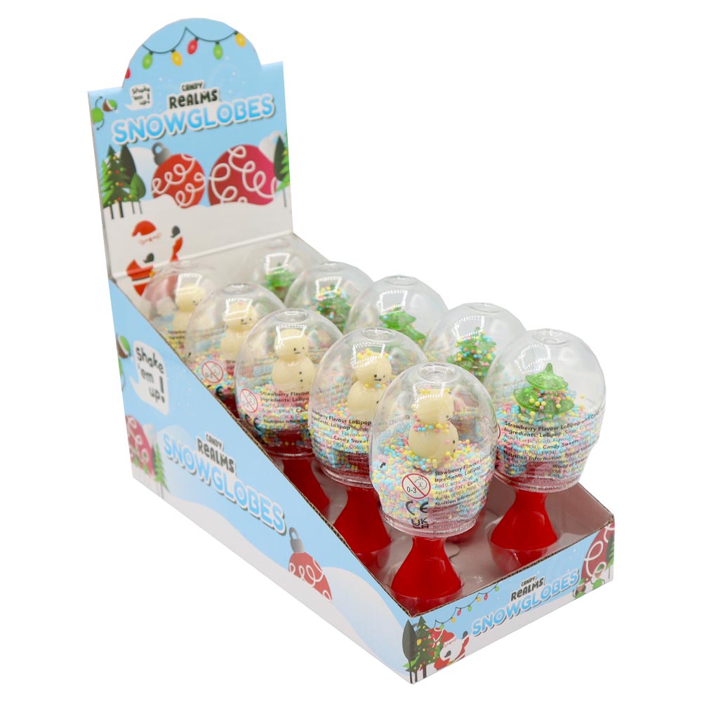 Candy Realms Snow Globes 18g - 10 Count