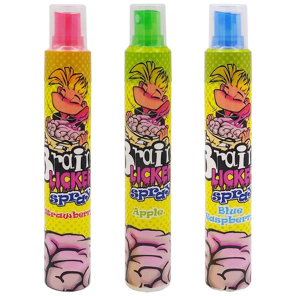Hannahs Brain Licker Spray Candy - 12 Count