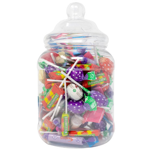 MPS 2.25l Empty Victorian Jar With Bobble Lid - 5 Count