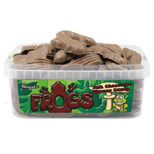 Hannahs Milk Chocolate Flavour Frogs 600g - 60 Count