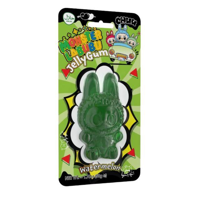 Monster Labubu Watermelon Jelly Gum 50g - 12 Count