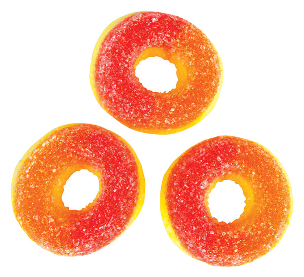 Park Lane Sour Mini Peach Rings - 2kg