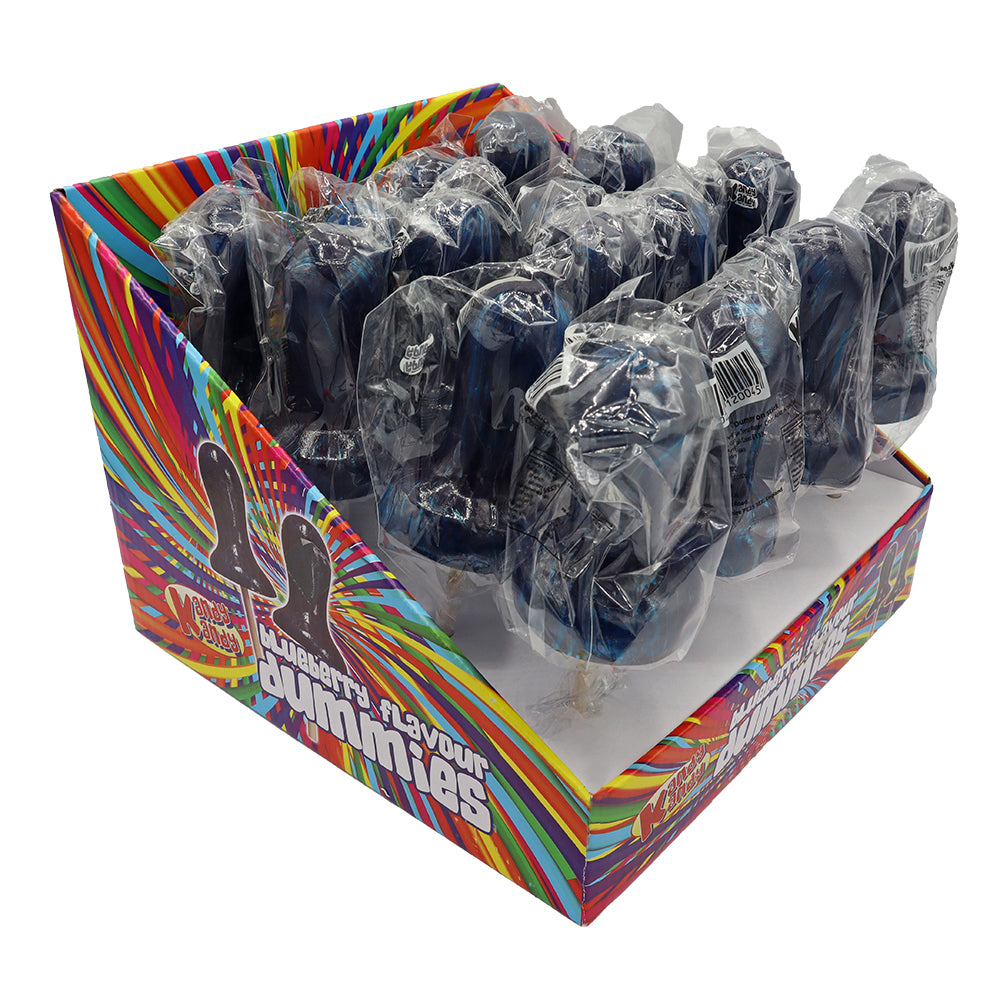 Kandy Kandy Blueberry Dummy On A Stick 120g - 16 Count