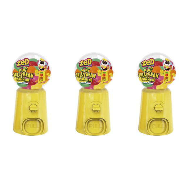Zed Candy Mini Jelly Bean 25g Machines - 12 Count