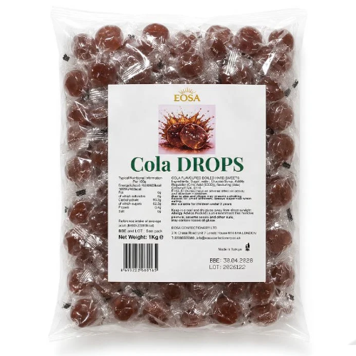 Eosa Cola Drops Hard Boiled Candy - 1kg