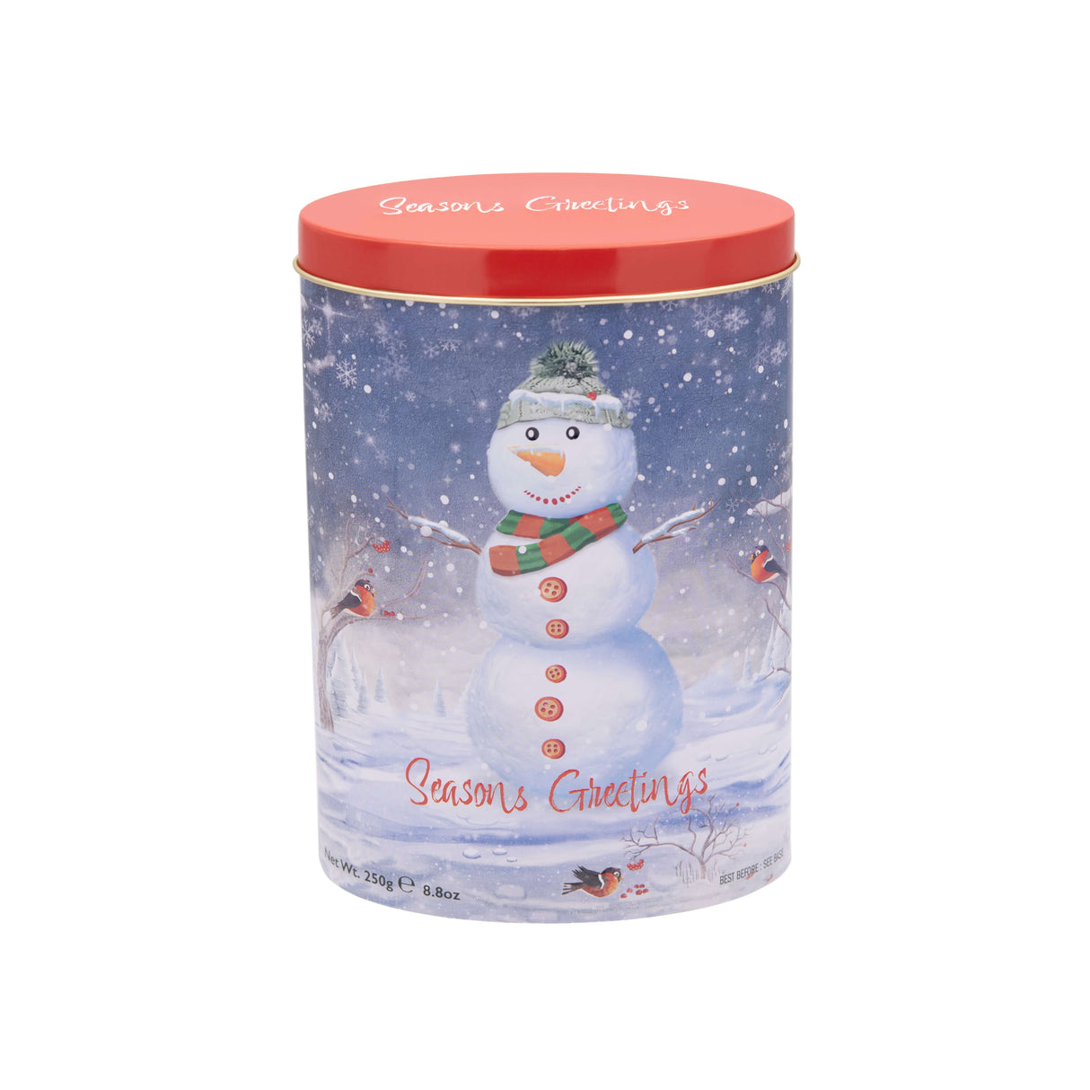 Gardiners Snowman Vanilla Fudge Oval Tin 250g
