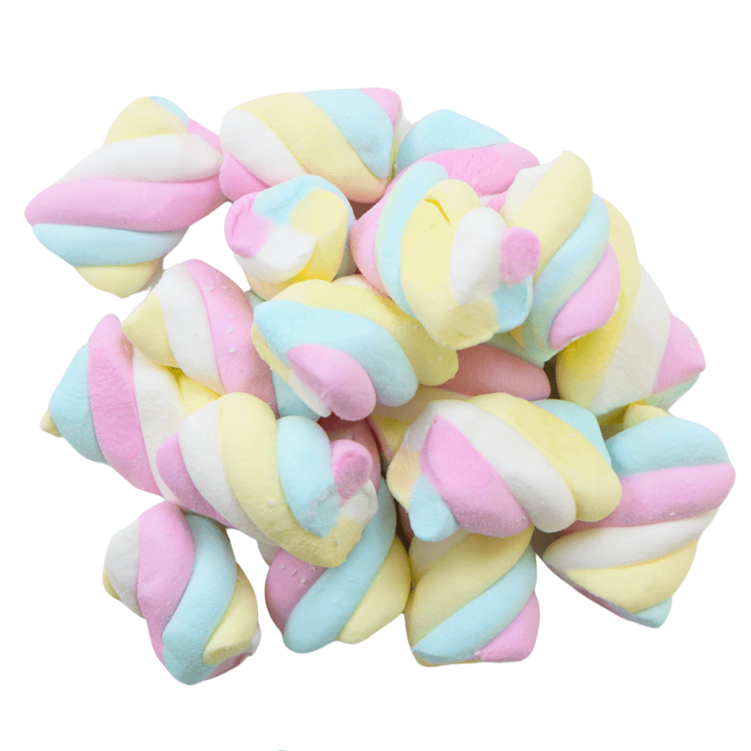 Candycrave Small Twist Cables Mallows - 1kg *BBD APRIL 2026*
