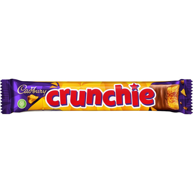 Cadbury Crunchie Chocolate Bar - 48 Count *BBD END 01/2027*