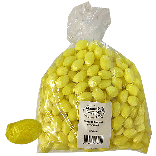 Maxons Un-Wrapped Sherbet Lemons - 3.18kg