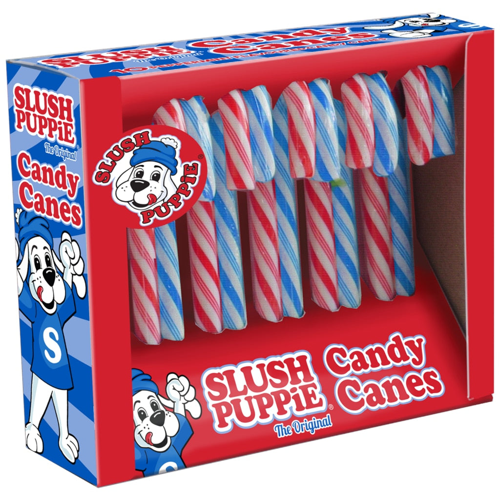 Slush Puppie Candy Canes 10 Pack - 100g