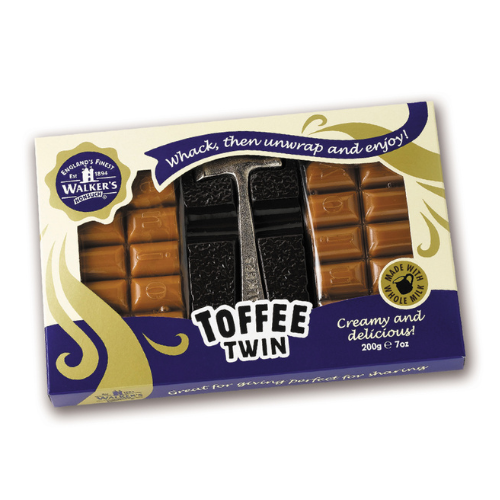 Walkers Toffee Twin Hammer Pack - 200g