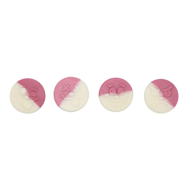Kingsway Vanilla & Raspberry Foam Smileys - 2kg
