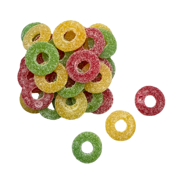 Franssons Sour Fruity Rings - 1.5kg