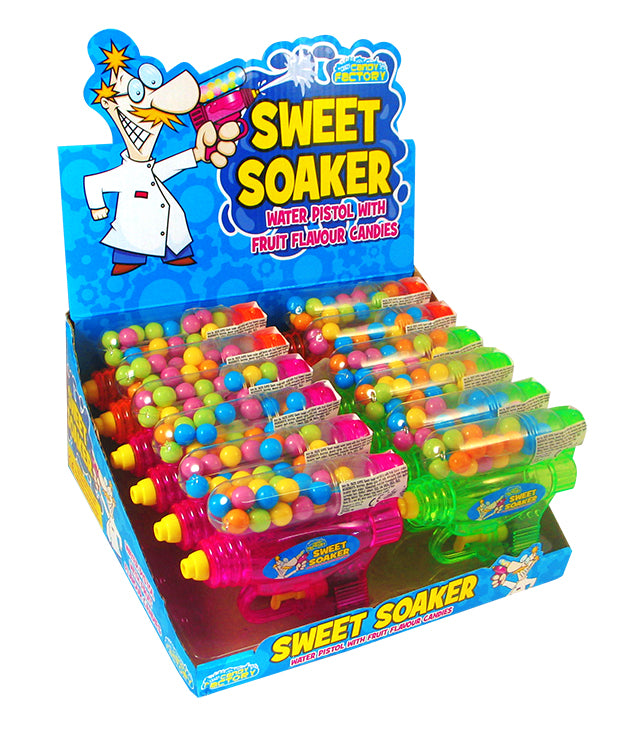 Crazy Candy Factory Sweet Soakers - 12 Count