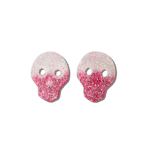 Candycrave Vegan Fizzy Red & White Skulls - 2kg