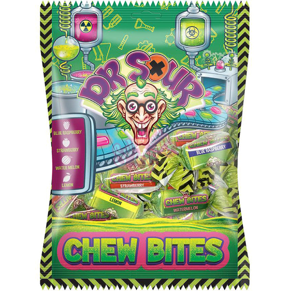 Dr Sour Chew Bites 180g - 12 Count