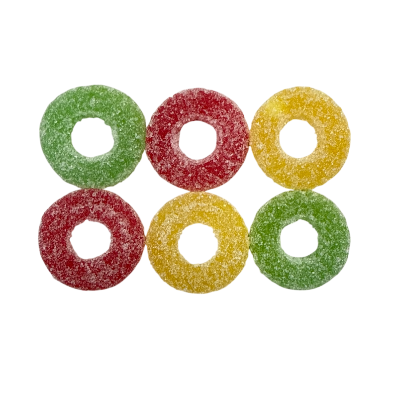 Franssons Sour Fruity Rings - 1.5kg