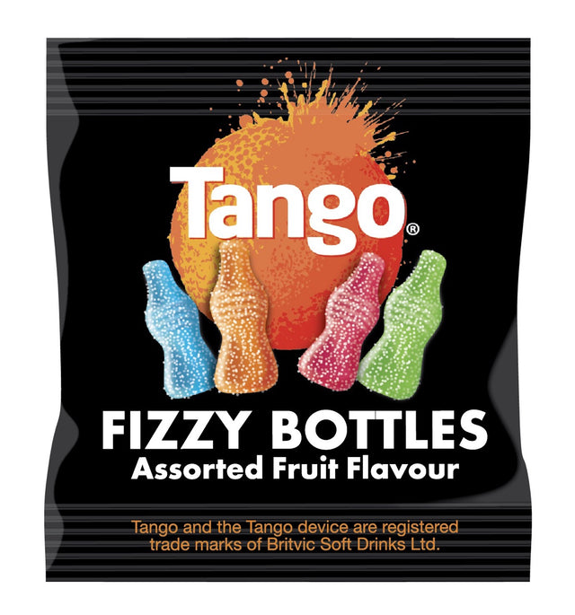 Tango Assorted Fruit Fizzy Bottles Mini Bags 16g - 100 Count
