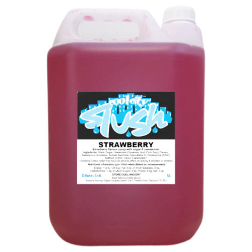 Cool City 5l Strawberry Slush Syrup