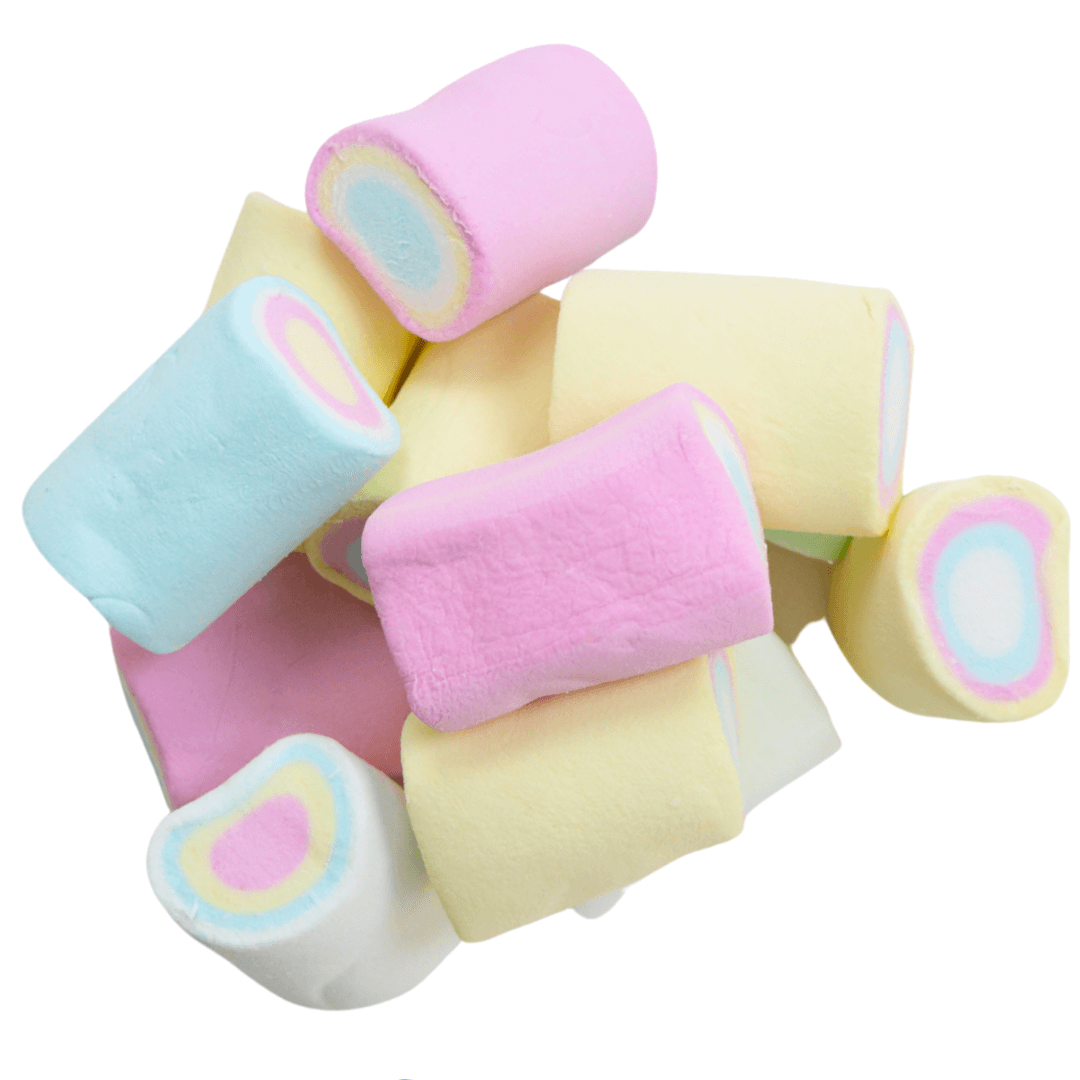 Candycrave Rainbow Mallows - 1kg *BBD APRIL 2026*