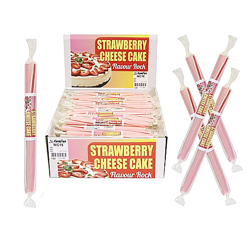 McAdams Strawberry Cheesecake Rock Sticks - 120 Count