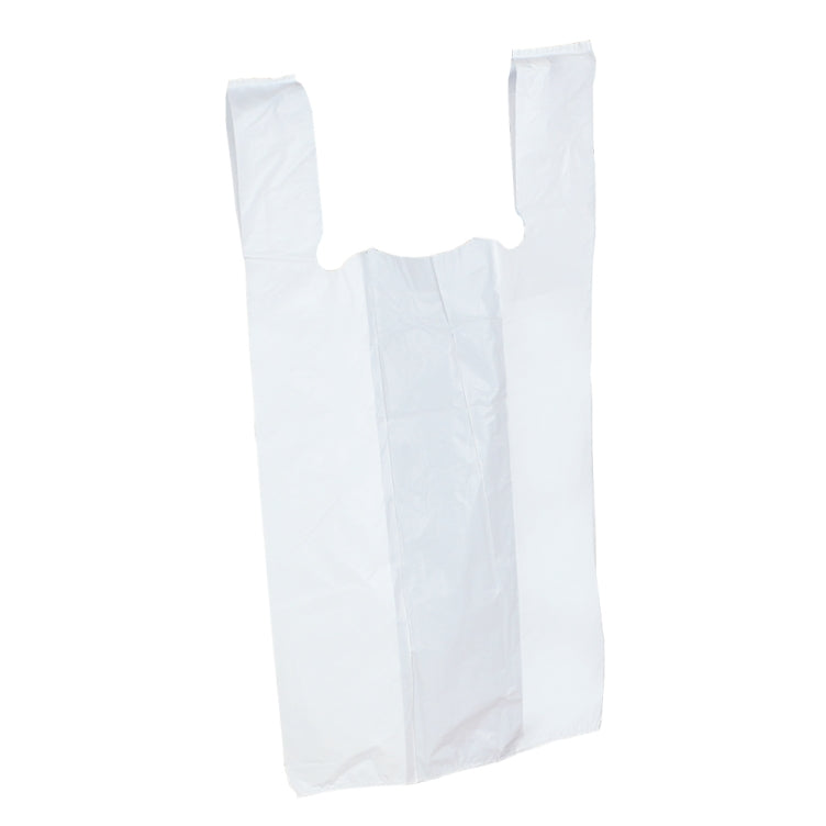 White Large Vest Carriers 11x17x21" - 100 Count