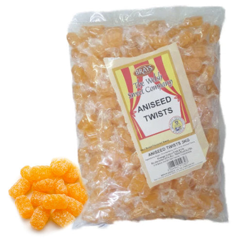 Brays Aniseed Twist Un-Wrapped - 3kg