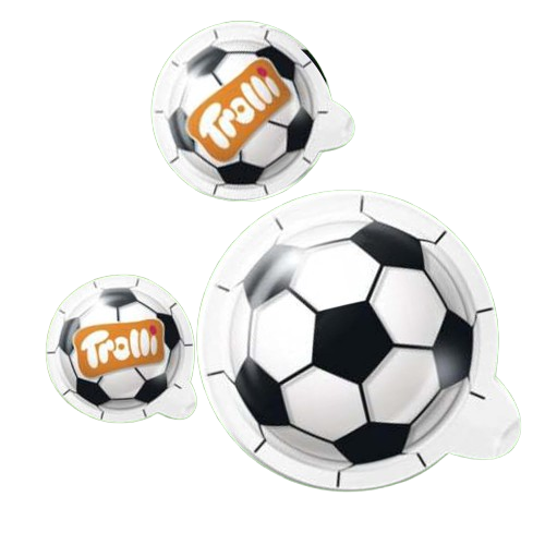 Trolli Super Kick Football 3D Candy - 60 Count