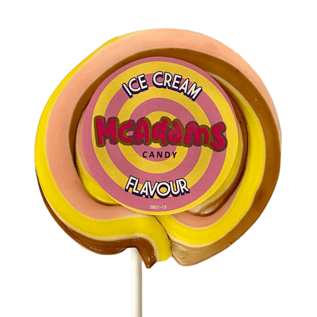 McAdams Ice Cream Wheel Lollipops - 30 Count