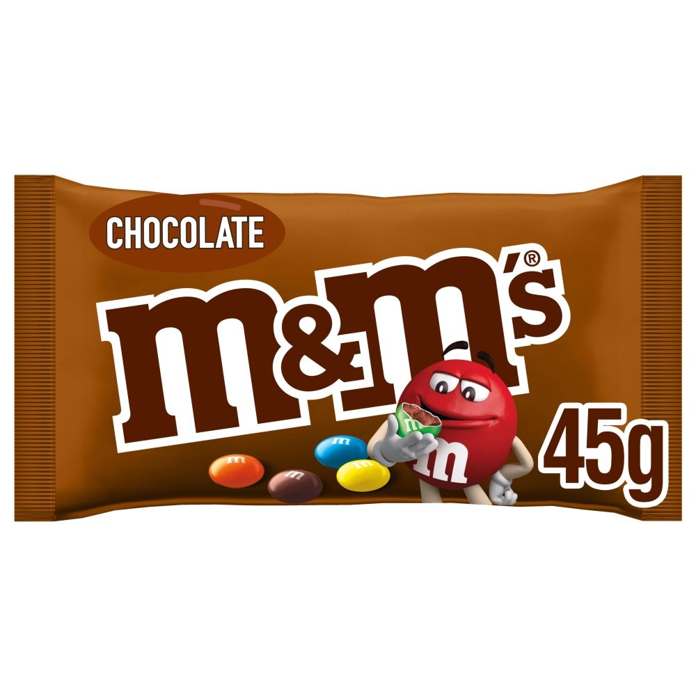 M&M's Milk Chocolate Bites Bag 45g - 24 Count