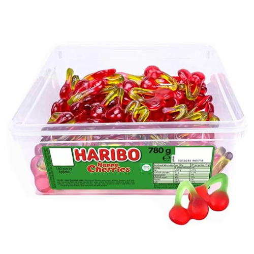 Haribo Happy Cherries 780g - 100 Count