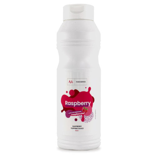 NIC Raspberry Ice Cream Topping Sauce - 1kg