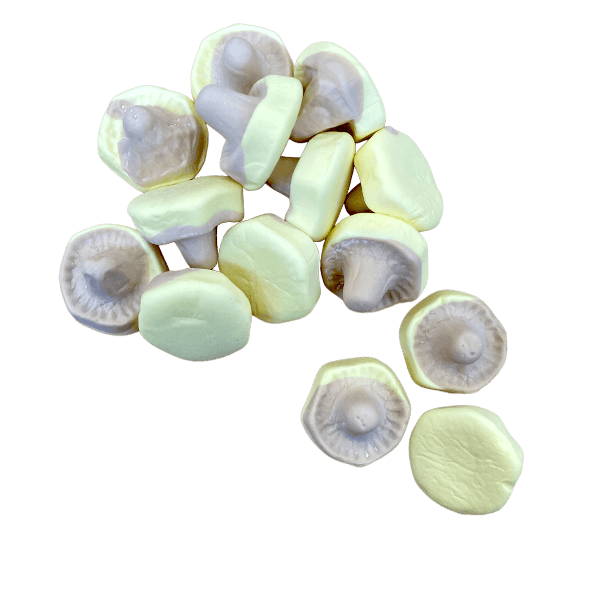 Franssons Banana & Caramel Foam Mushrooms - 1kg