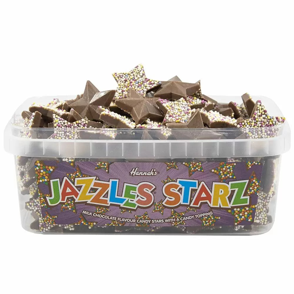 Hannahs Milk Choc Flavour Jazzles Starz - 120 Count