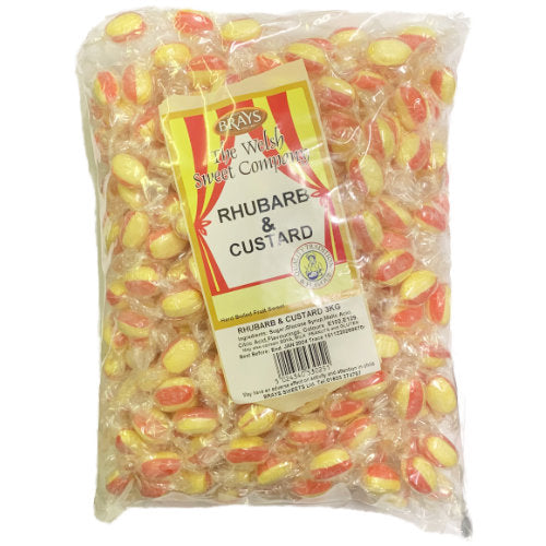 Brays Rhubarb & Custard Wrapped - 2.75kg