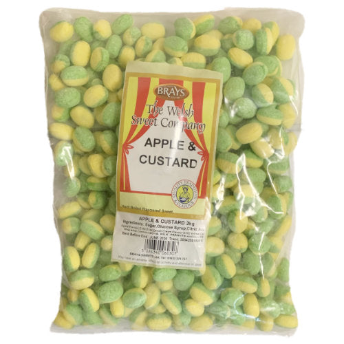 Brays Apple & Custard Un-Wrapped - 2.75kg