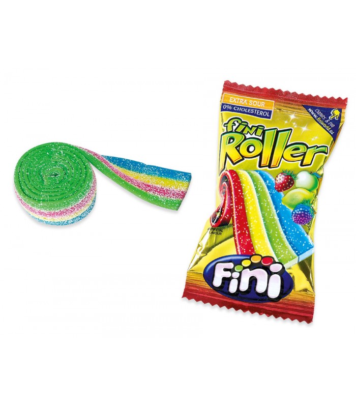 Fini Fizzy Rainbow Roller 20g - 18 Count