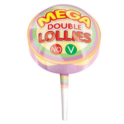 Swizzels Mega Double Lollies - 36 Count