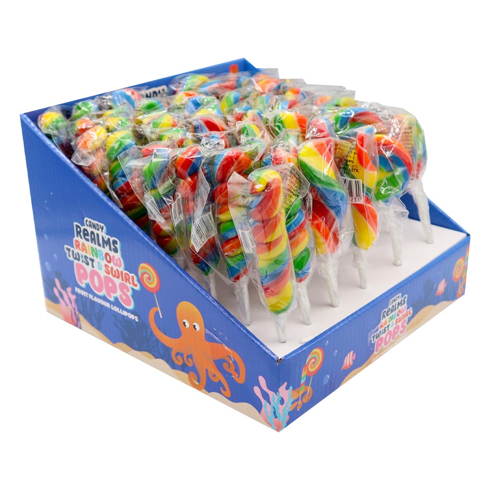 Candy Realms Assorted Lollies 17g - 48 Count