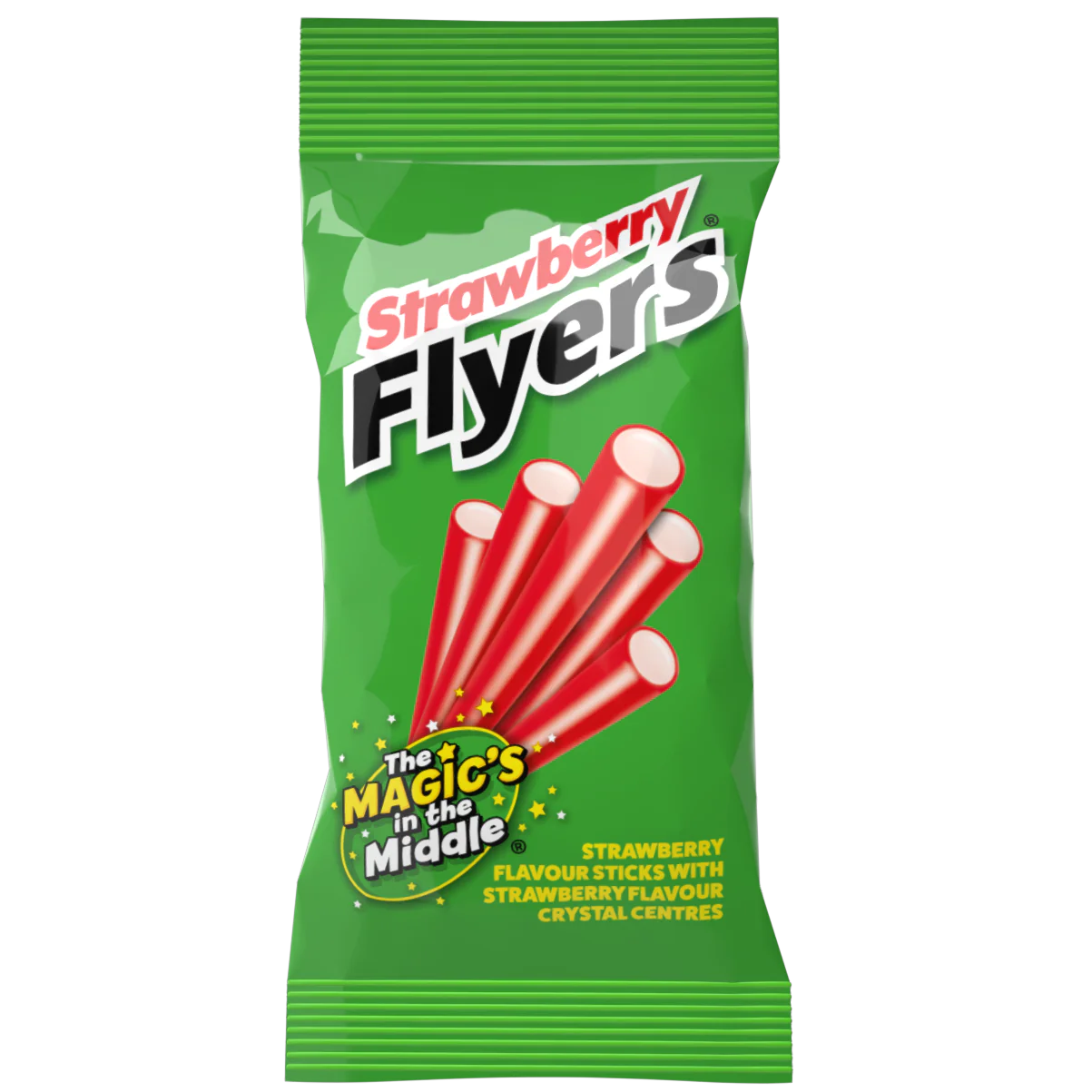 Strawberry Flyers Pre-Pack 75g - 12 Count