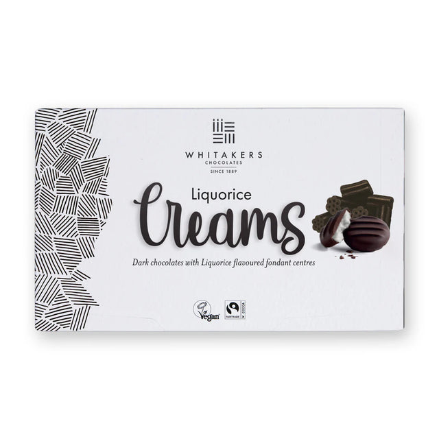 Whitakers Liquorice Creams 150g - 14 Count