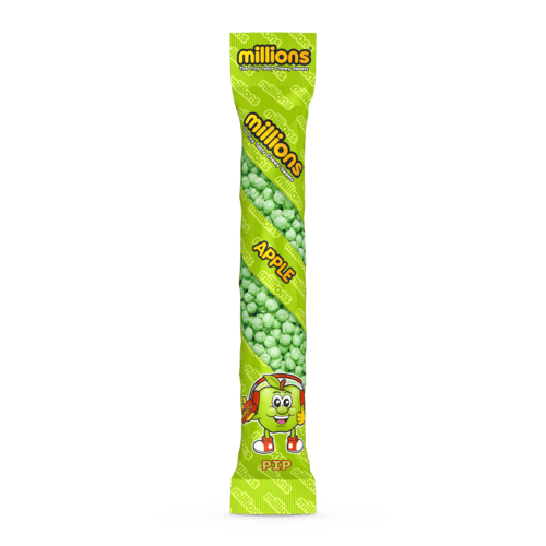 Millions Apple Tubes - 12 Count