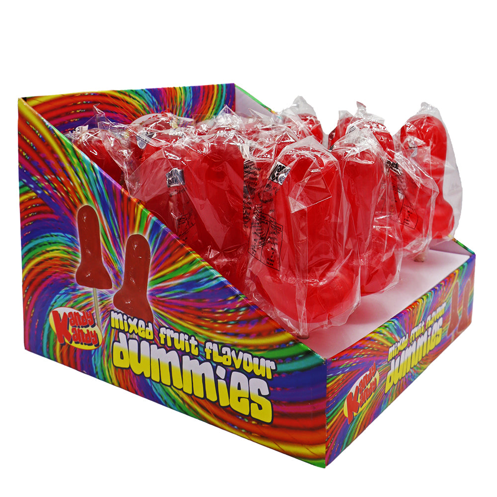 Kandy Kandy Mixed Fruit Red Dummy On A Stick 120g - 16 Count