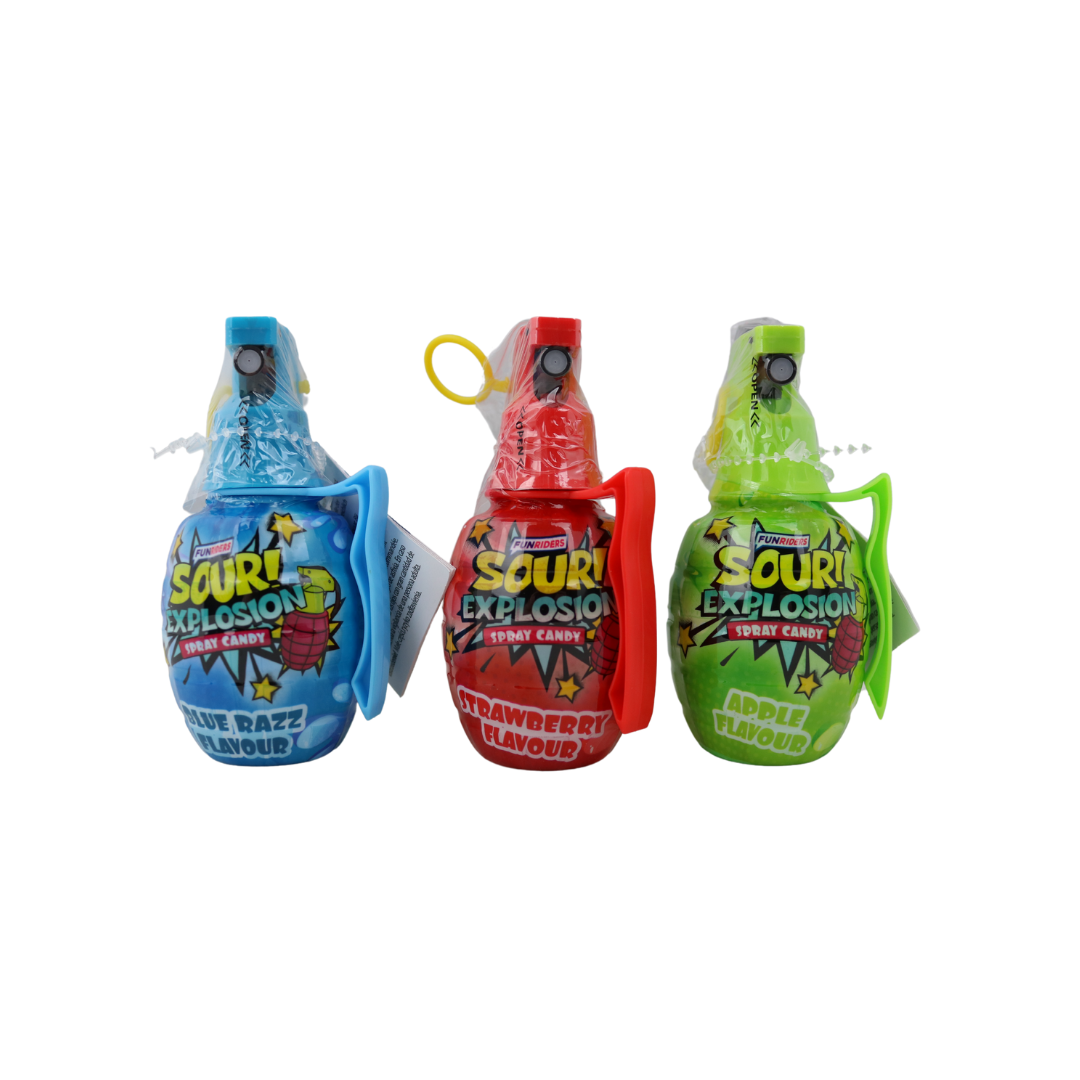 Fun Riders Sour Explosion Spray 57g - 12 Count
