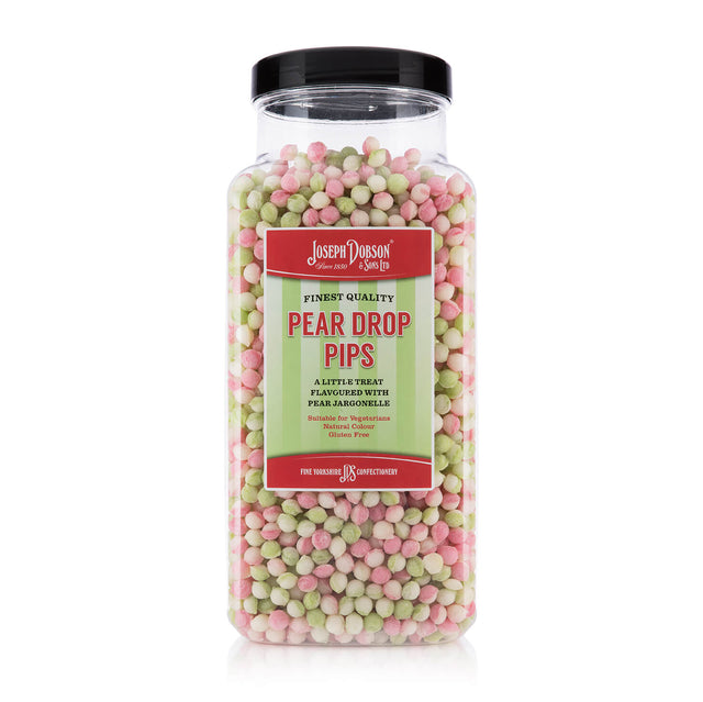 Joseph Dobson Pear Drop Pips Jar - 2.72kg