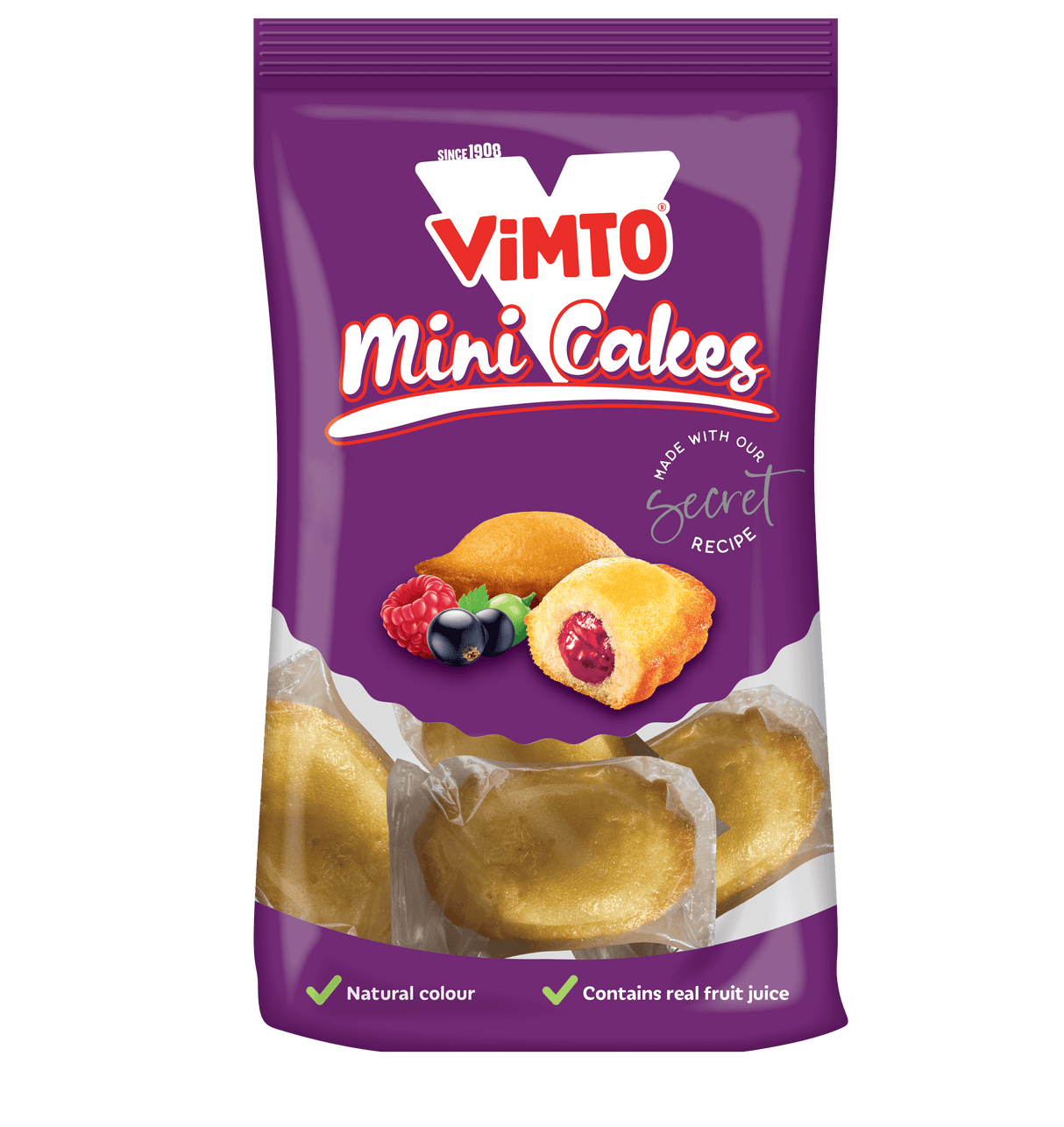 Rose Vimto Mini Cakes 200g - 14 Count