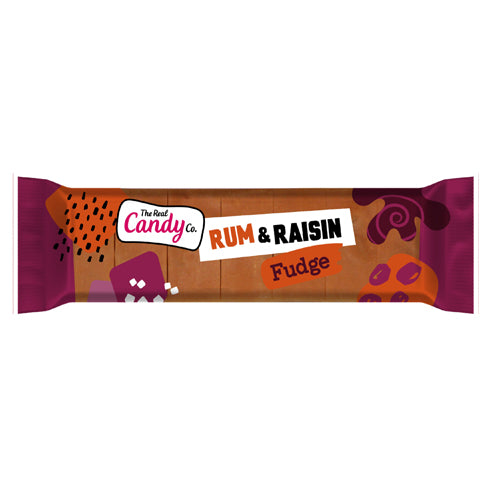 Candy Co Rum & Raisin Fudge - 16 Count