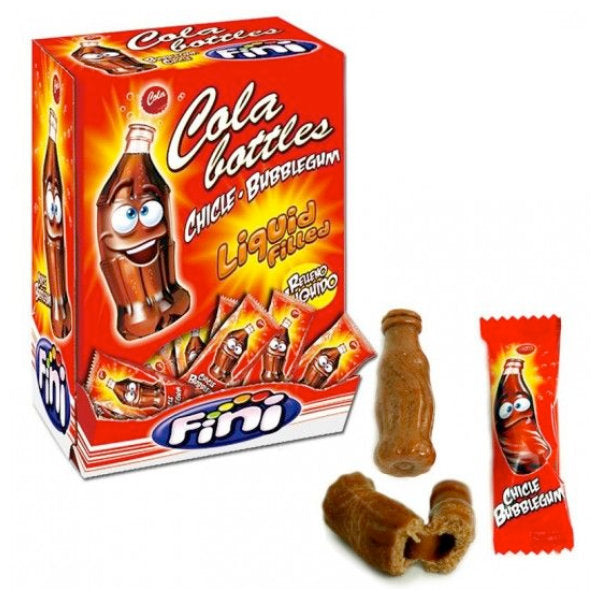 Fini Bubblegum Cola Bottles - 200 Count
