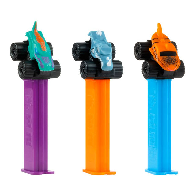 Pez Hot Wheels 1+2 Dispensers - 12 Count