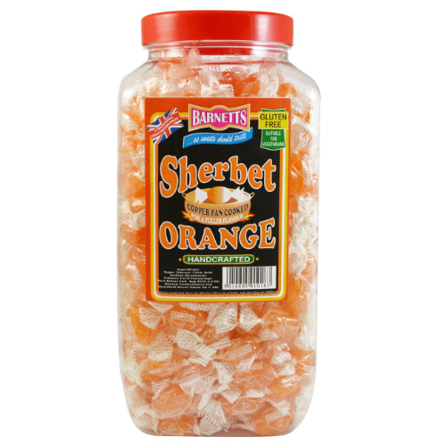 Barnett's Wrapped Sherbet Orange - 2.5kg